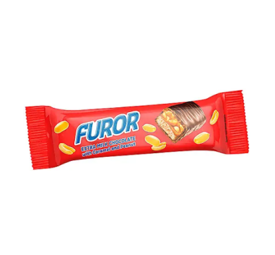 Шоколадный батончик Furor Soft caramel&Peanut, 35 г