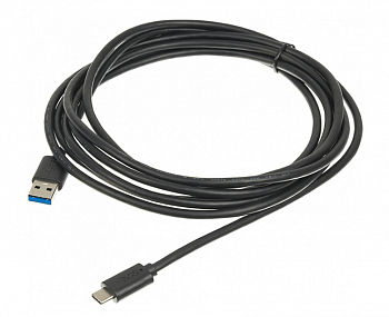 Кабель Buro USB Type-C (m) - USB (m), 3м, 3A, черный [bhp usb-tpc-3]