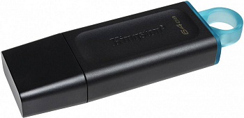 Флеш накопитель 64GB Kingston DataTraveler Exodia, USB 3.2 Черный