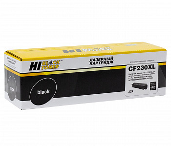 Тонер-картридж Hi-Black (HB-CF230XL) для HP LJ Pro M203/MFP M227, 6K (увелич. ресурс), с чипом