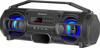 Портативная акустика Defender G104, 2.0, черный [65104]