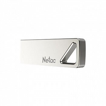 Флеш накопитель Netac U326, 64Gb, USB 2.0, серебристый [NT03U326N-064G-20PN]