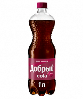 Напиток газированный Добрый Cola Малина, 1 л