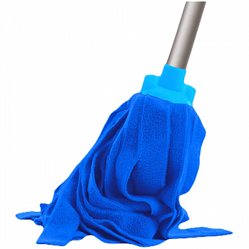 Насадка МОП ленточ. для швабры OfficeClean Professional, микрофибра, длина 30см, 170г, синяя 303089