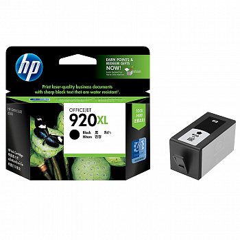 Картридж HP 920XL Black оригинальный 1200 стр.