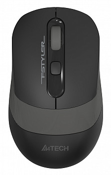 Мышь A4 Fstyler FG10S, оптическая, беспроводная, черный+серый