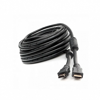 Кабель HDMI Cablexpert CCF2-HDMI4-20M, 20м, 2 фер. кольца, черный
