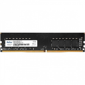 Оперативная память NETAC Basic, 8Gb, DDR4, DIMM [NTBSD4P26SP-08]