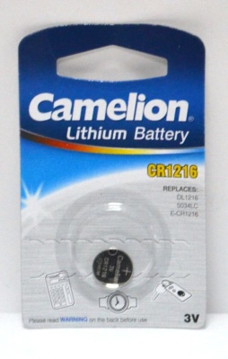 Батарейка Camelion CR 1216 (1*BL, 3V)  3609