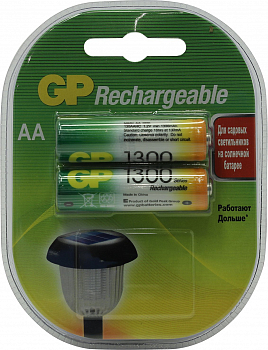 Аккумулятор GP(R6) 1300mAh (2*Bl) (130AAHC-2DECRC2) (NiMh) 4891199109850 BGP016