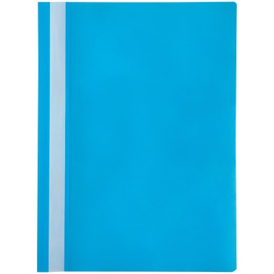 Папка-скоросшиватель пластик. OfficeSpace, А4, 120мкм, голубая с прозр. верхом Fms16-6_11692